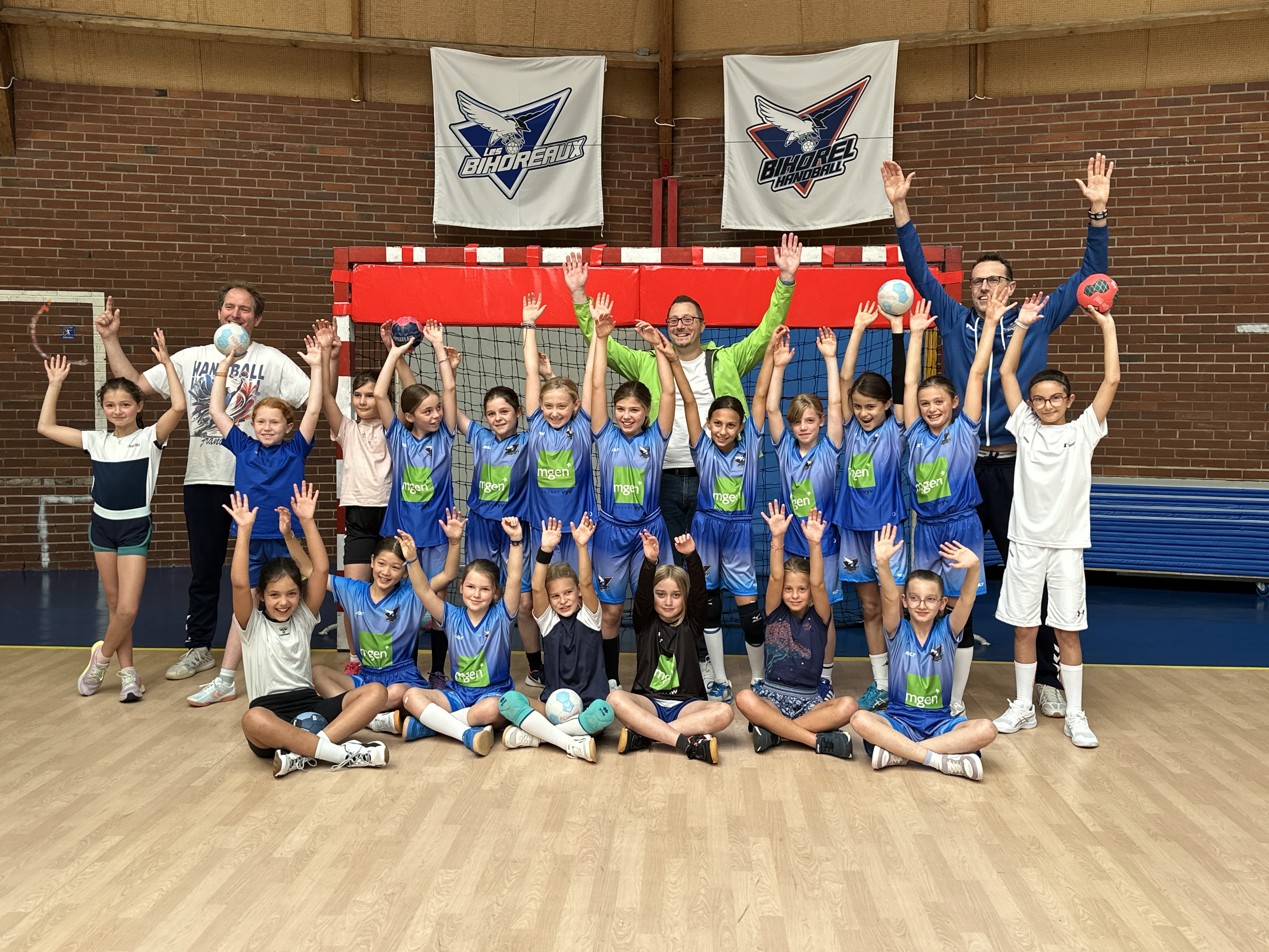 Photo de l’équipe U11 féminine